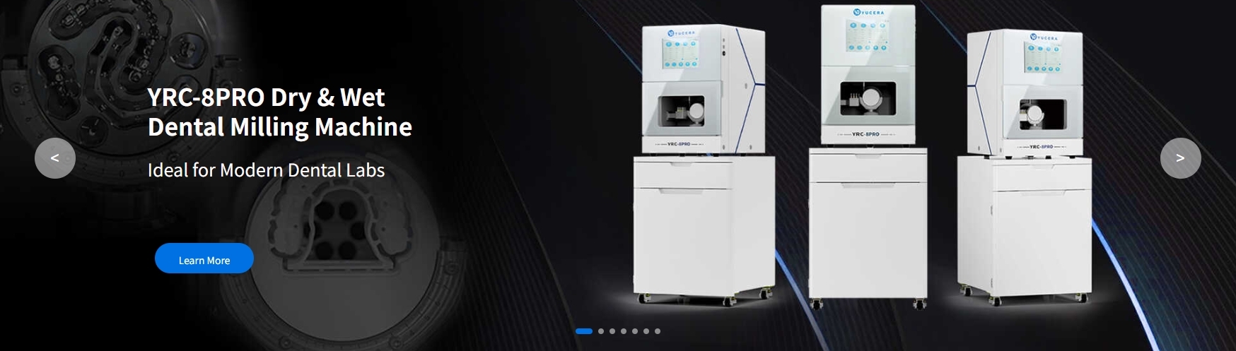 YRC-8PRO सूखी और गीली दंत मिलिंग मशीन