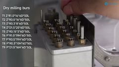 YRC-8PRO ड्राई कटिंग बर स्थापित करना | चरण-दर-चरण ट्यूटोरियल #yucera #dentalmillingmachine #shorts