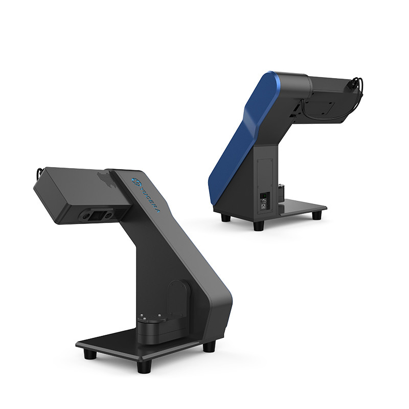 YUCERA डेंटल लैब स्कैनर CAD CAM 3D ऑटो स्कैनिंग 20s स्कैन समय 2 x 3.0MP कैमरा रिज़ॉल्यूशन