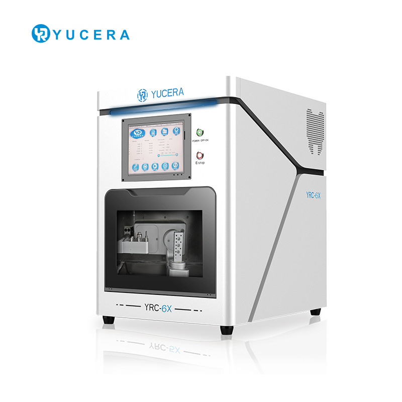 Yucera YRC-6X सटीक प्रसंस्करण के लिए गीला 5 अक्ष दंत मिलिंग मशीन