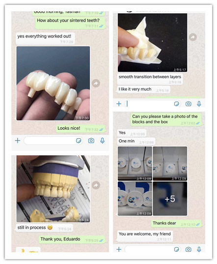 Yucera Professional Teeth Material 98mm Zirconia Dental Blank 3D Ceramic Teeth Zirconium Block
