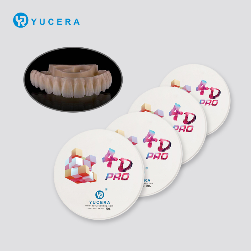Yucera Dental Zirconia Electric Dental Consumables Cad Lab B1 Color Dental Zirconia Block