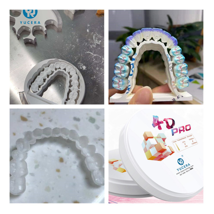 4D Pro Disco De Zirconia Multicapa Cadcam Bloque Laboratorio Dental Zirconia Bloque Material Dental
