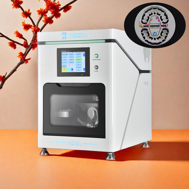 Yucera Customize Metal Mini in CAD CAM Dental Milling Machine Stock Zirconia Cutting Cad Cam Dental Milling Machine