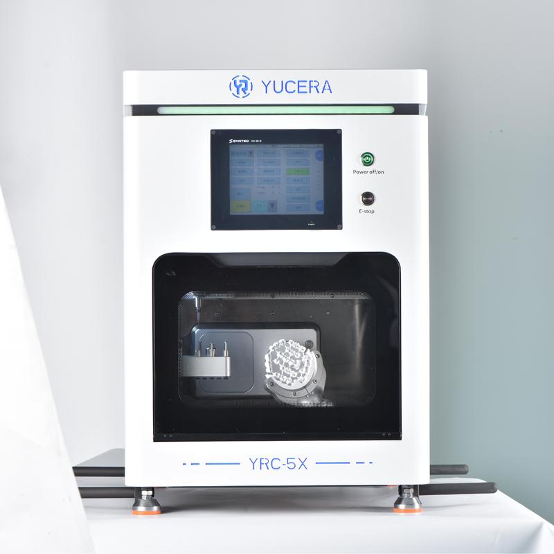 युकरा मल्टी फंक्शनल डेंटल लैब उपकरण 5 एक्सिस सीएनसी मिलिंग मशीन ज़िरकोनिया मेटल सीएडी सीएएम के लिए