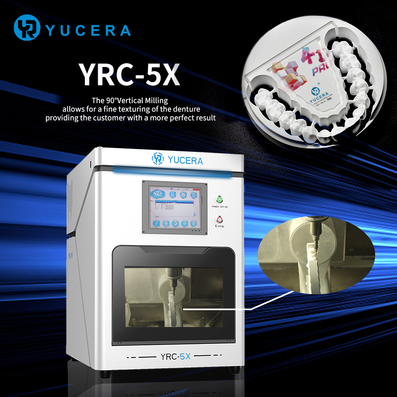 डेंटल कैड कैम मिलिंग मशीन यूसेरा निर्माता उच्च अंत गुणवत्ता YRC-5X मिलिंग मशीन