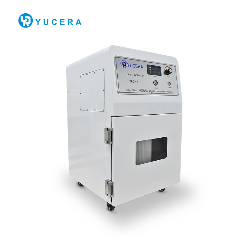 Yucera YRC-V5 Zirconia Vacuum Cleaner Dental Lab Dust Extraction Efficient Filtration Precision Workstations Cleanup Reliable