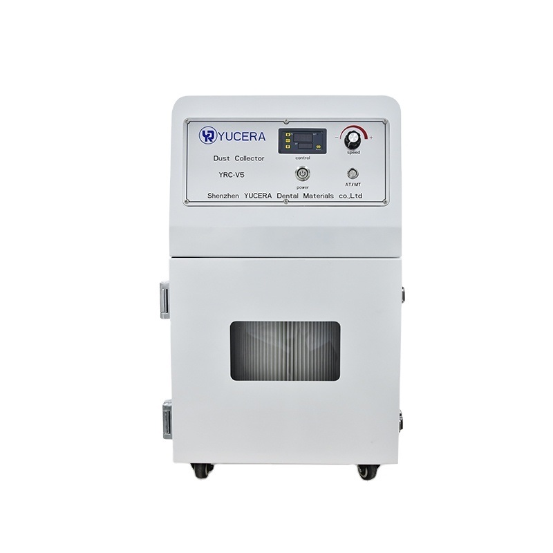 Yucera YRC-V5 Zirconia Vacuum Cleaner Dental Lab Dust Extraction Efficient Filtration Precision Workstations Cleanup Reliable