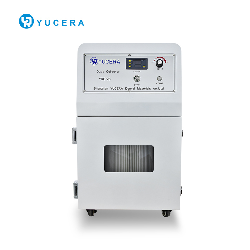YUCERA YRC-V5 वैक्यूम क्लीनर डेंटल पोर्टेबल वैक्यूम डेंटल लैब के लिए डेंटल सीएनसी मिलिंग मशीन के लिए