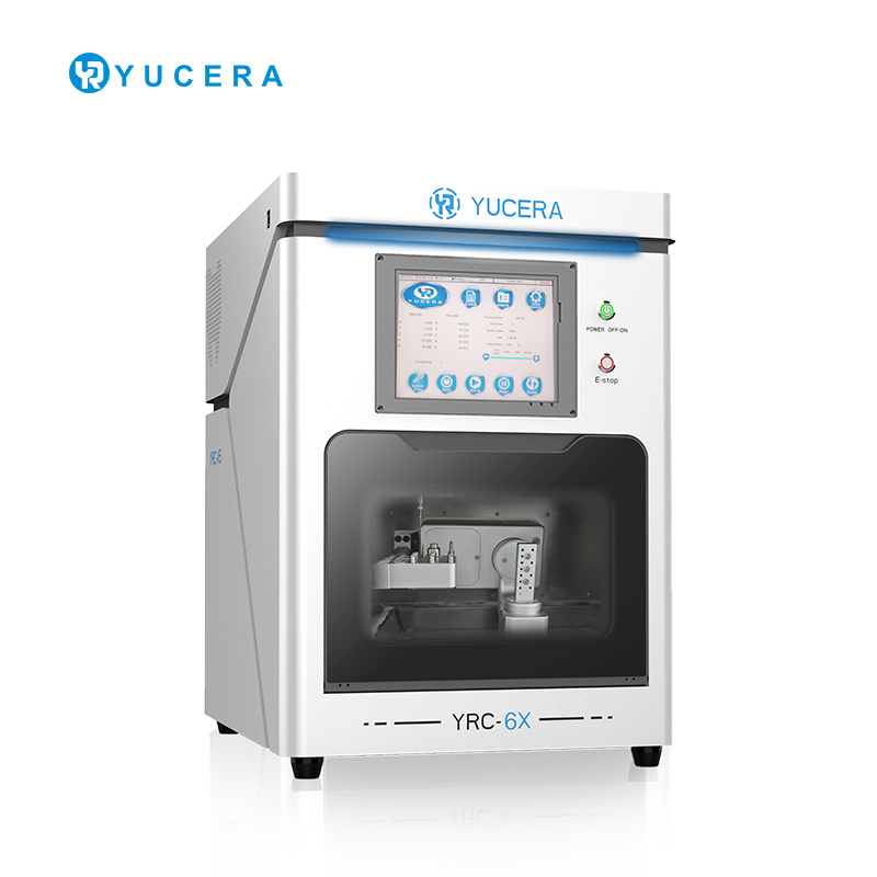 डेंटल CAD/CAM मिलिंग मशीन YUCERA YRC-6X 5-अक्ष | टाइटेनियम/सिरेमिक्स | ISO 13485